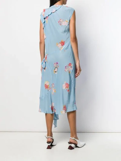 Shop Preen Line Antoinette Dress In Blue