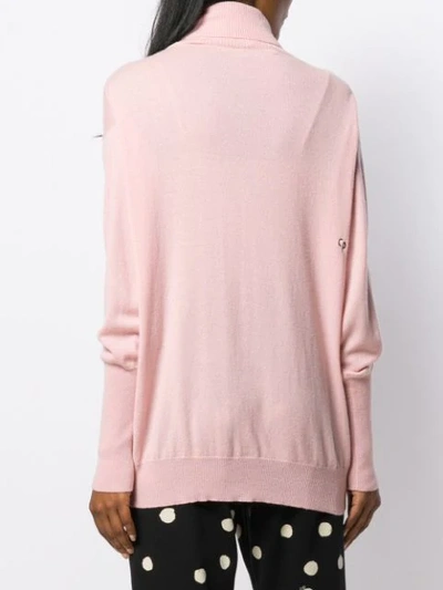 Shop Chinti & Parker Cashmere Snoopy Jumper In Pink