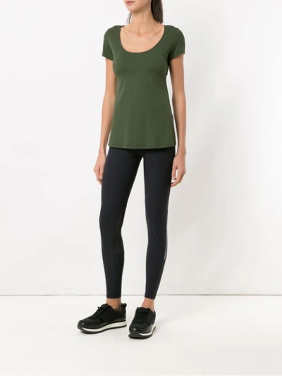 Shop Track & Field T-shirt With Cut Details - Green