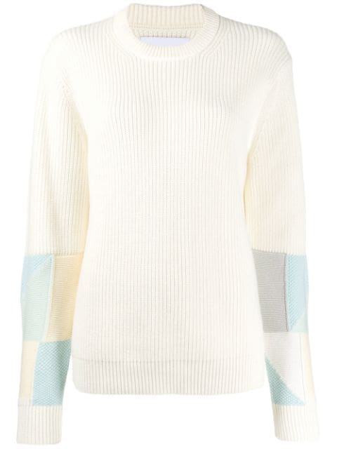 white calvin klein jumper