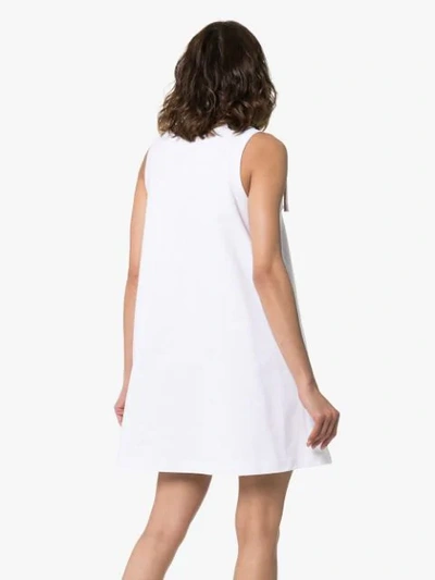 Shop Prada Tank Top Dress In White