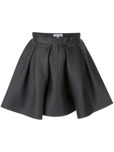 Shop Dice Kayek Full Shaped Mini Skirt In Grey