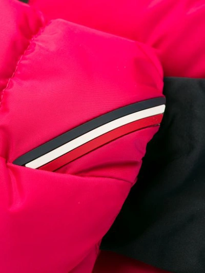 Shop Moncler Vonne Padded Jacket In Red