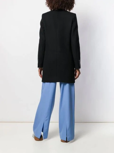 Stella Mccartney Black Bryce Single-button Coat