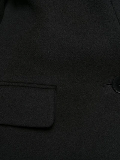 Stella Mccartney Black Bryce Single-button Coat