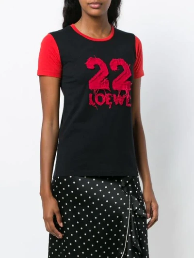 Shop Loewe 22 Knit Jumper In Black