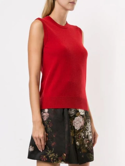 Shop Dolce & Gabbana Schmales Tanktop In Red