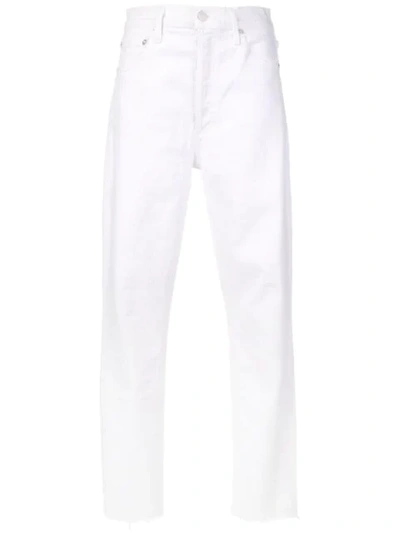 Shop Agolde Nico Slim Fit Jeans In White