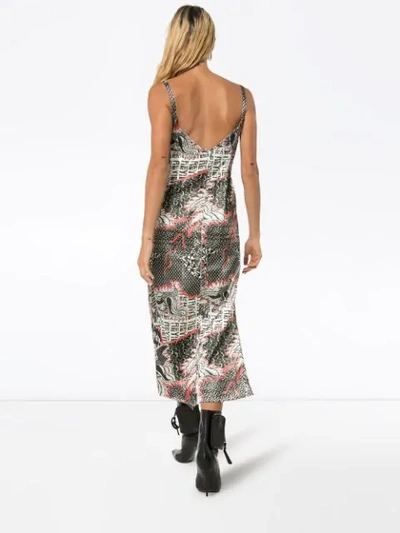 Shop Rave Review Digital Print Slip Dress In Printed