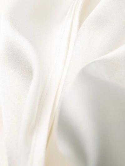 PINKO 蝴蝶结领罩衫 - 白色