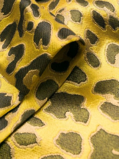 ULTRÀCHIC 动物纹半身裙 - 黄色