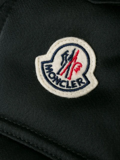 Shop Moncler Bandama Zip-up Jacket In Black