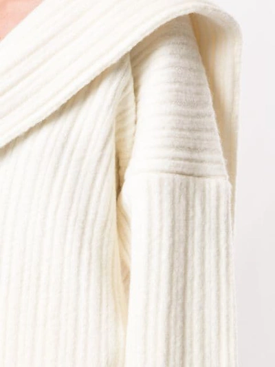 Shop Jacquemus Oversized Ahwa Jumper In 80110