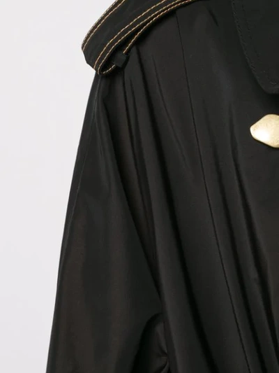 Shop Aje Julius Trench Coat In Black