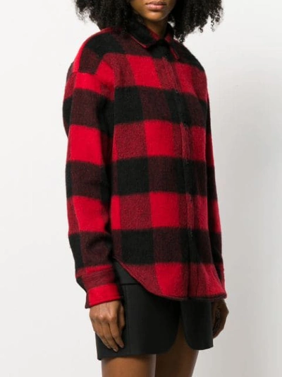 Shop Dsquared2 Plaid Shirt In Black