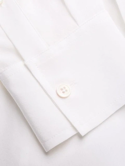 Shop Filippa K Classic Long Sleeve Shirt In White