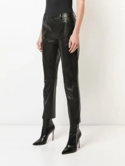 Shop Nili Lotan East Hampton Trousers In Black