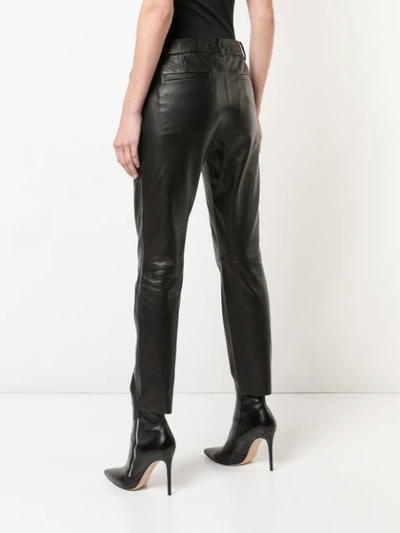 Shop Nili Lotan East Hampton Trousers In Black