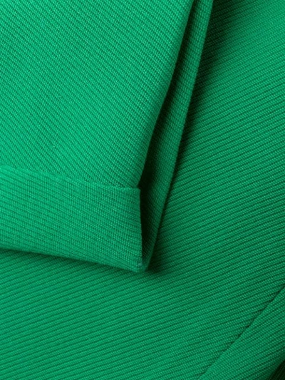Shop Stella Mccartney Tapered Tailored Trousers In Green