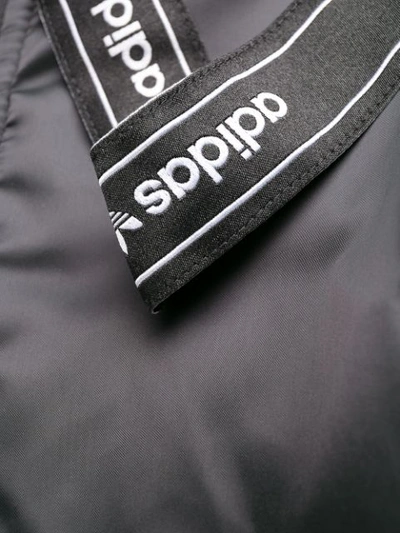 Adidas Originals Cropped Bomber Jacket In Black | ModeSens