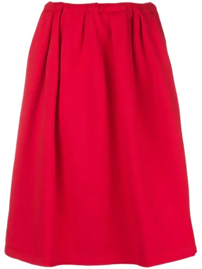 Shop Marni A-line Midi Skirt - Red