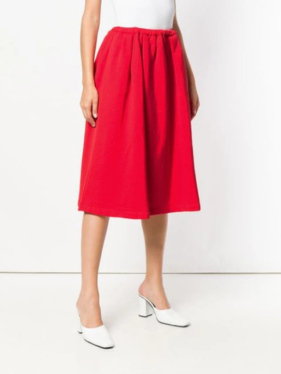 Shop Marni A-line Midi Skirt - Red