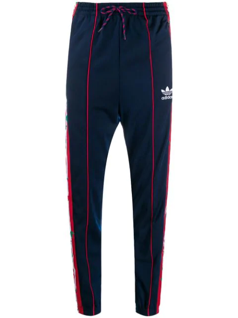 royal blue brand track pants