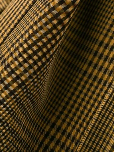 CHRISTIAN WIJNANTS CHRISTIAN WIJNANTS PELMO4428 CHECKS BROWN/CAMEL VIRGIN WOOL/VISCOSE - 棕色