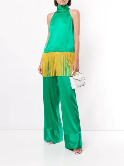 Shop Taller Marmo The Girl From Ipanema Top In Green