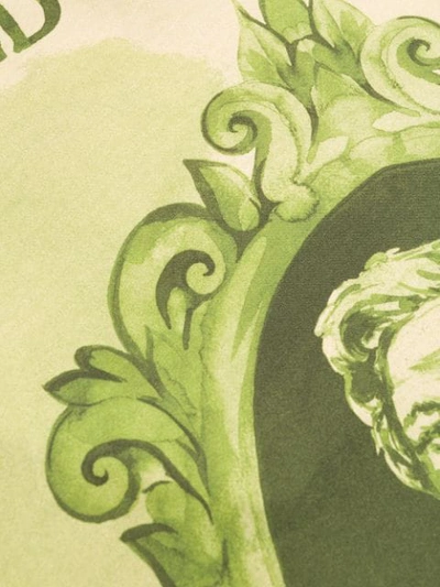 Shop Moschino Watercolour Money Print T In 1888 Green
