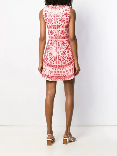 Shop Alice And Olivia Beaded Playsuit In Pink