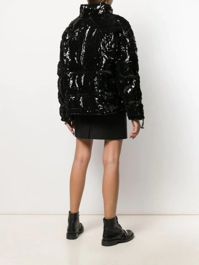 Shop As65 Puffer Jacket In Black