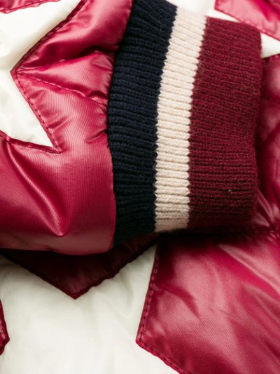 Saint Laurent "varsity" Jacket In Bordeaux