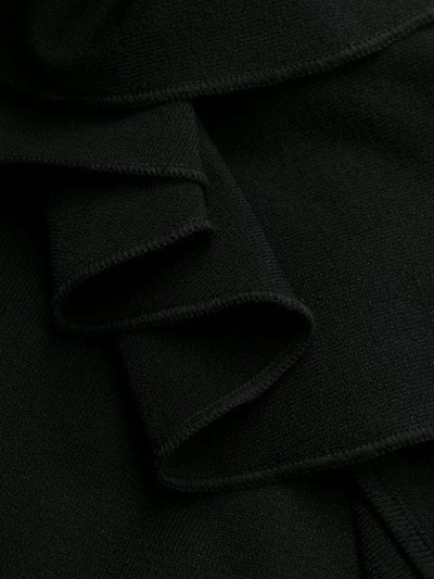 Shop Giambattista Valli Ruffled-sleeve Jumper In Black