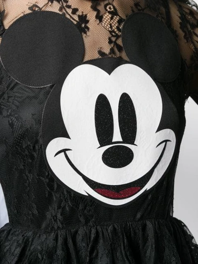 Shop Aniye By Mickey Mouse Dress In Black