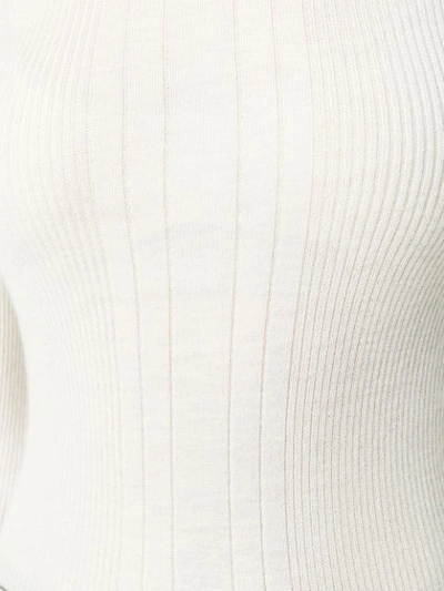 Shop Cristaseya Turtleneck Sweater - White