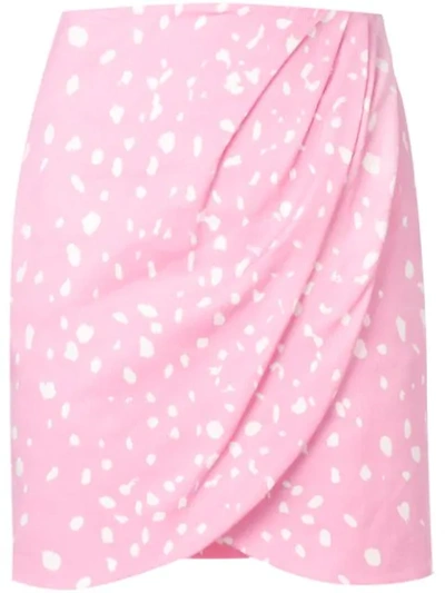 Shop Vivetta Como Skirt In Pink