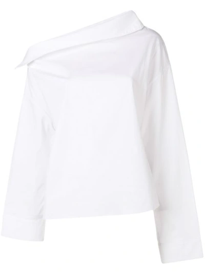 Shop Rta Off The Shoulder Blouse In White