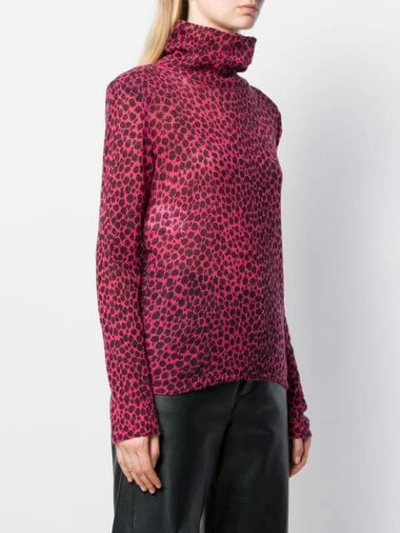 Shop Philosophy Di Lorenzo Serafini Funnel Neck Sweater In Pink
