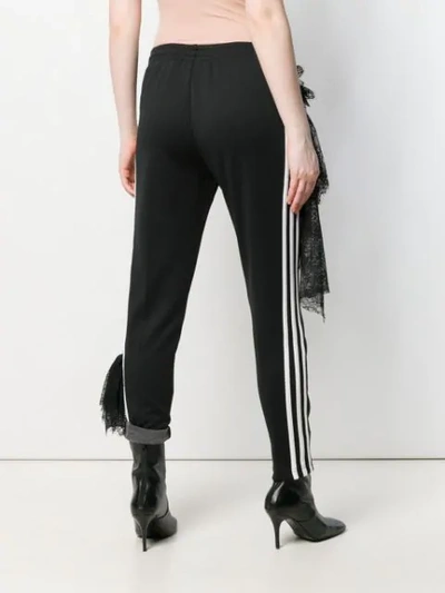 TIGER IN THE RAIN TULLE DETAILED TRACK TROUSERS - 黑色