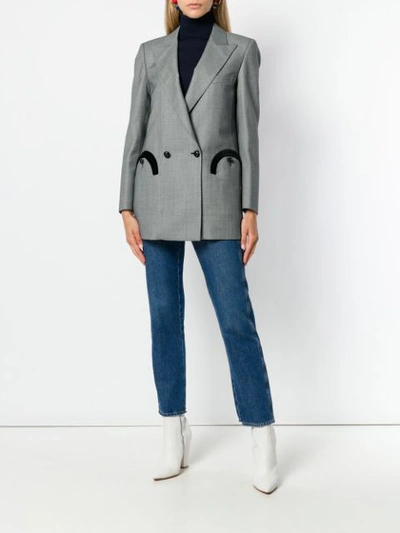 Shop Blazé Milano Everyday Blazer - Grey