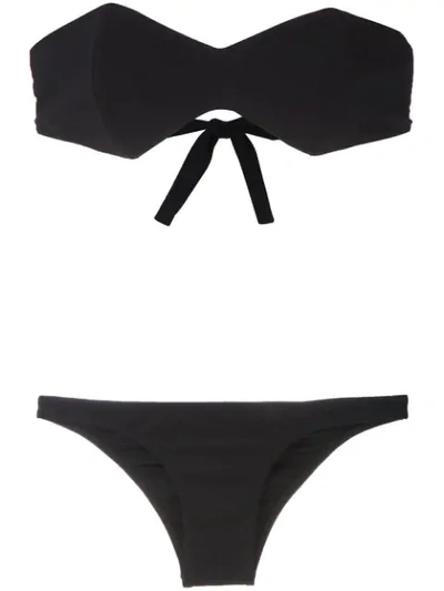 Shop Osklen Strapless Bikini Top In Black