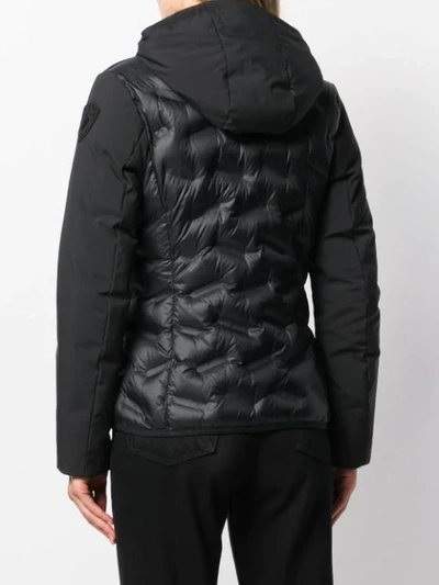 Shop Blauer Hooded Padded Jacket In Black