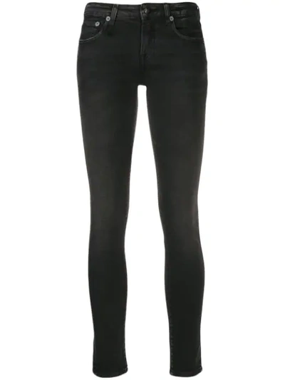 Shop R13 Skinny Fit Jeans In Black