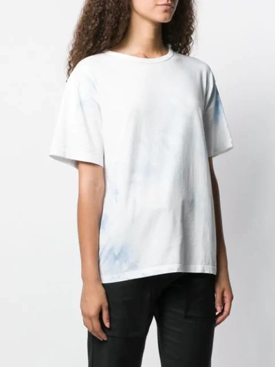 Shop Aries Tie-dye T-shirt In White
