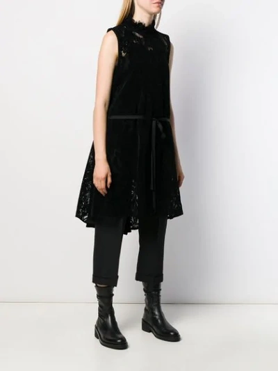 Shop Ann Demeulemeester Judi Dress In Black