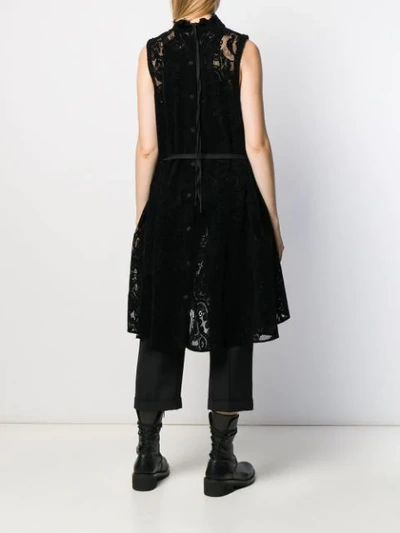 Shop Ann Demeulemeester Judi Dress In Black