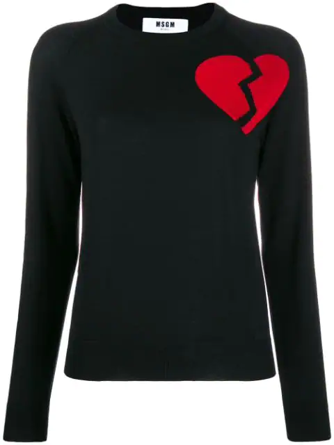 broken heart sweatshirt
