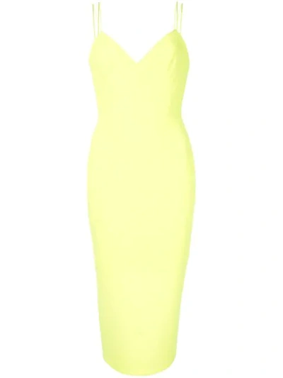 Shop Alex Perry Valentine Bikini Dress In Yellow