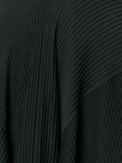 Shop Alexander Wang Short Ribbed Dress In Black